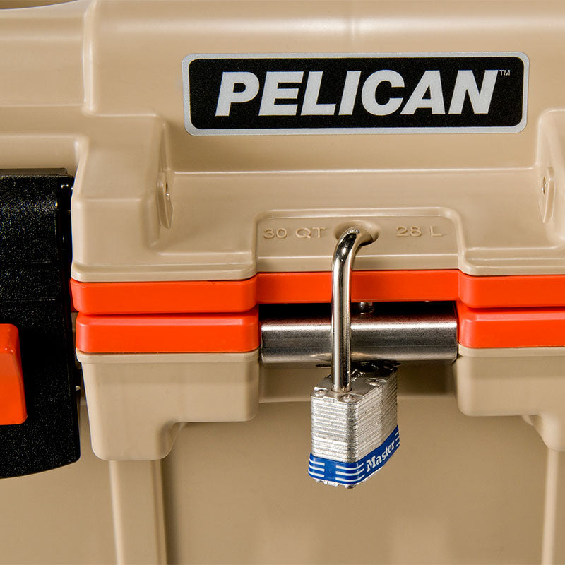 Pelican 30 Quart Cooler Tan/Orange – VanUp Offroad