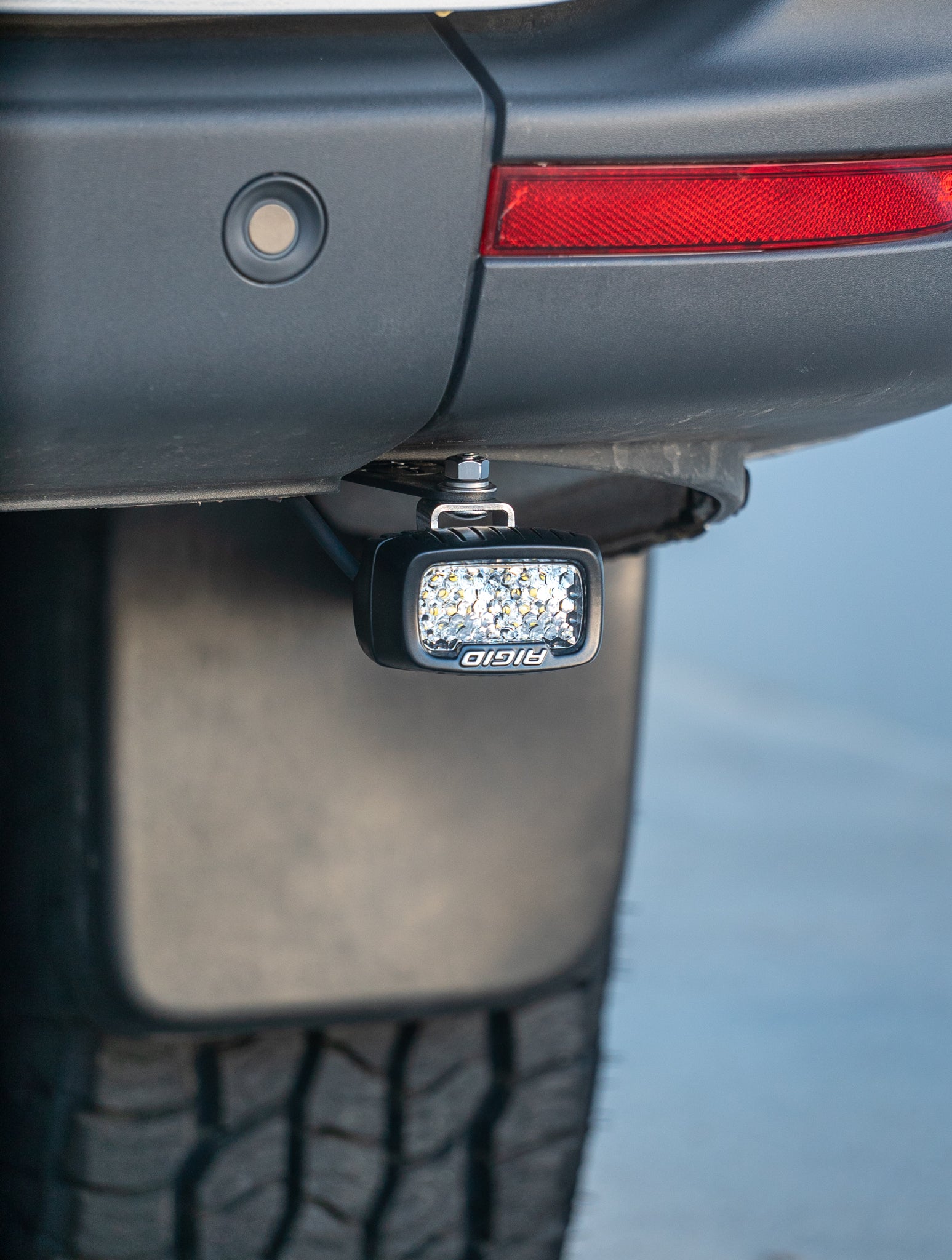 SR M Series Pro Flood Diffused Black Surface Mount